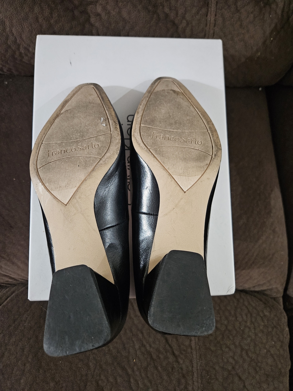 Franco Sarto Jesslyn Pump Black Leather - Picture 5 of 6